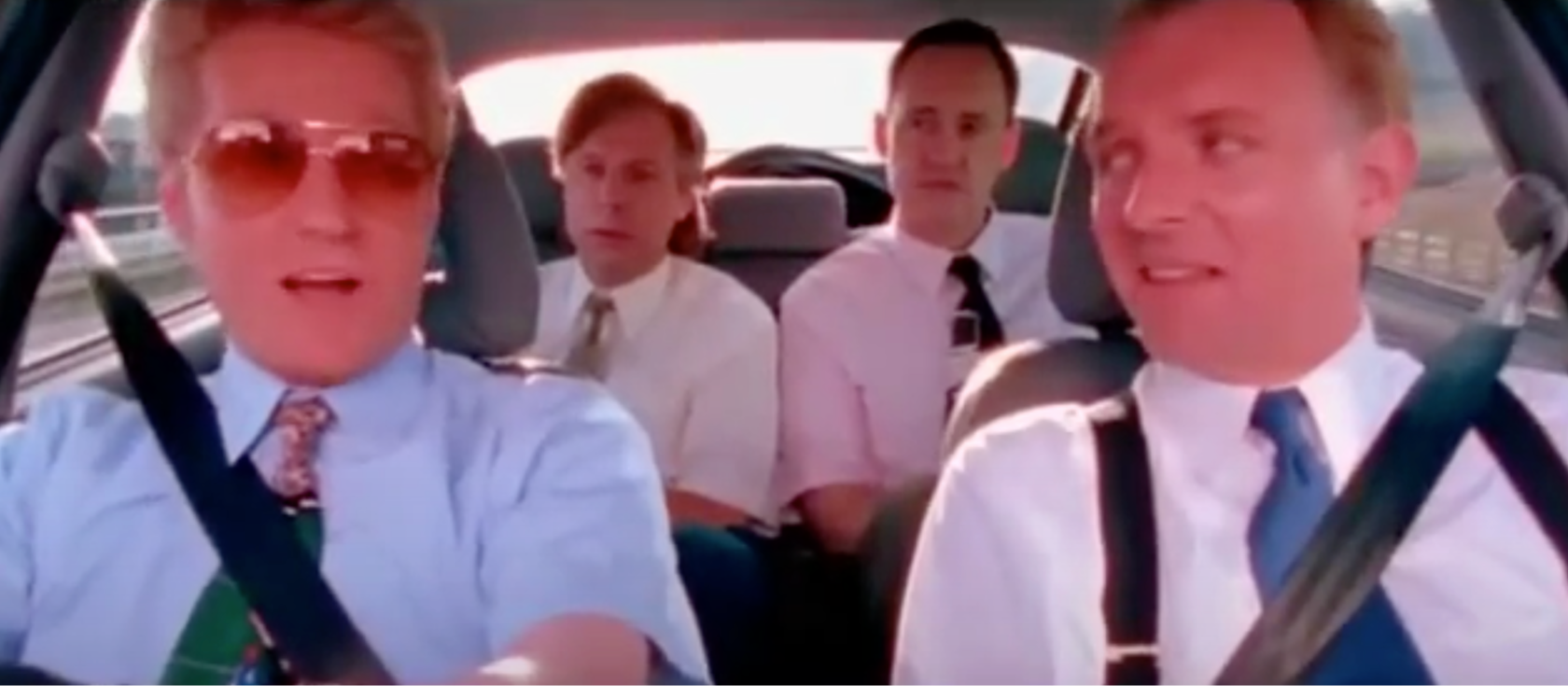 4 Men In A Car
