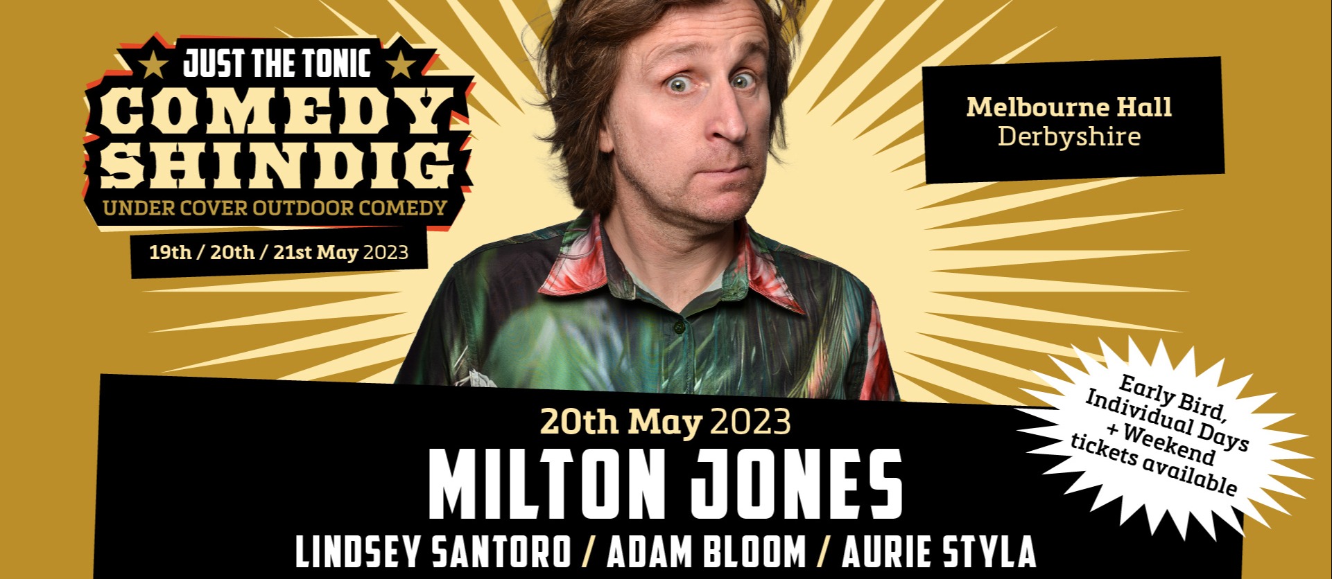 Just the Tonic Comedy Shindig - Melbourne Hall 