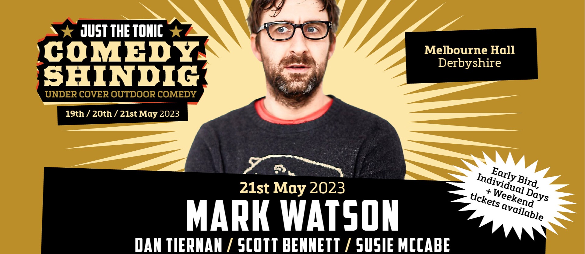 Just the Tonic Comedy Shindig - Melbourne Hall 
