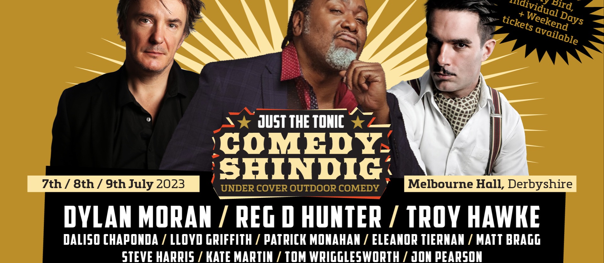 Just the Tonic Comedy Shindig - Melbourne - Weekend Ticket 