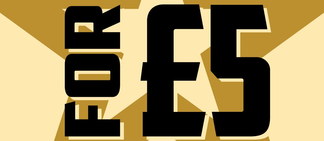 5 acts £5 